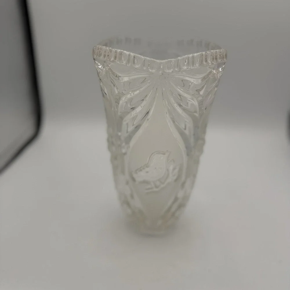 Studio Nova Love Birds Clear Glass Vase 10